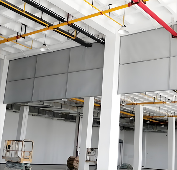 防火布贵德挡烟垂壁