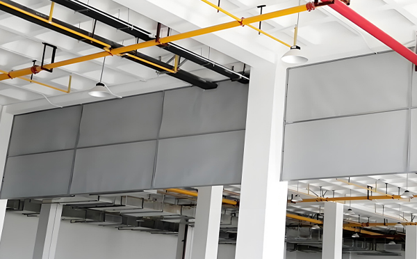 贵德防火布挡烟垂壁