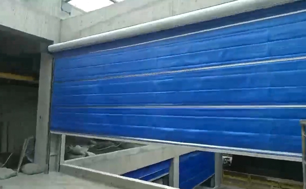 大型物流园区完成贵德防火门整体安装工程